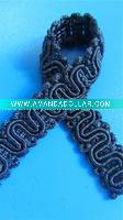 Various designed knitted polyester braid