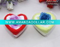 Flower towel