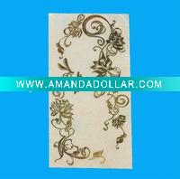 Wholesale Adhesive Metal Nickel Sticker For Decorative