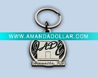 Soft enamel key chain holder