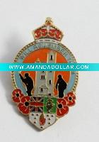 2010 promotional pin badge