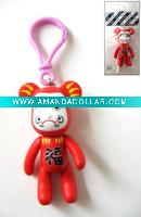 Plastic key ring