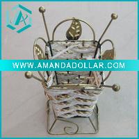 Wholesale cute flower basket/ fashion style