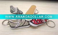 mini shoes keychain