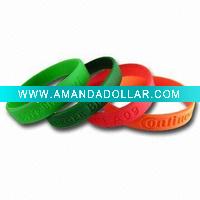 Wholesale silicone bracelet China ODM product