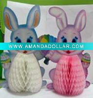 paper honeycomb small rabbit