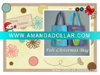 Letter bag,Felt christmas bag,Gift bag