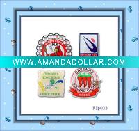 epoxy metal badge/colorful badge