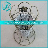 indoor flower basket/ cute and unique styles
