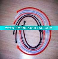 silicone Rainbow ion necklace