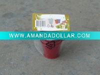 Metal gift bucket