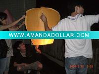 Wholesale sky lanterns at 0.25USD/PC