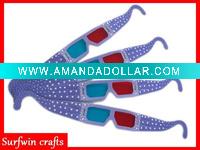 Paper 3D glasses for party