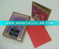 Paper snowflakes invitaion cards