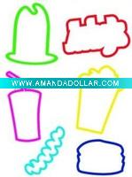 Wholesale mcdonalds series silicone rubber band