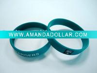 Wholesale debossed silicone wristband