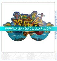 Wholesale Fashional Paper 3D Party Glasses with Red-Cyan Lens