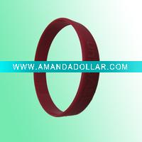 embossed silicon wristband