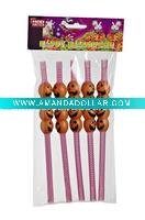 plastic hallloween straws