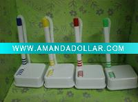 plastic desk pen
