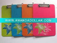 Plastic message pad