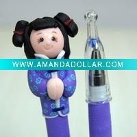 Wholesale Newest pretty handmade polymer clay craft pen