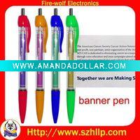 Wholesale Promotional banner pen