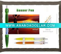 Wholesale Cheap calendar pull out banner pen