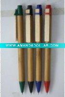 Wholesale Free Shipping Recycle Bamboo Ball Pen For Gift