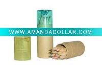 Wholesale Wooden pencil set with sharpener