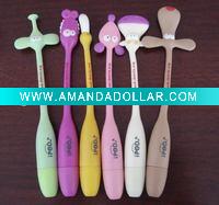 Wholesale Cute flexible animal Shape Ball Pen