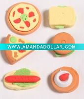 3D kids cake design shaped erasers