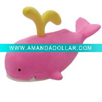 Wholesale Cute Animal Shaped Rubber 3D Eraser
