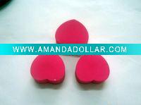 Wholesale Red heart shape erasers