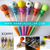Wholesale Sports Pen and Light up Bubble Pen