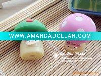 Mushroom Eraser With Pencil Sharpener