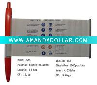 Wholesale banner pen/promotion ballpen