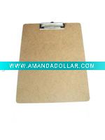Wholesale clip board plastic clip board,wooden clip board