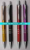 Wholesale Hot Sale Retractable Aluminium Barrel Promotional Pen