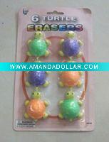 Wholesale 3D Turtle novelty erasers