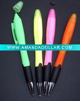 Wholesale Ball Pen with Highlighter