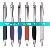 Wholesale X039 Plastic ball pen with metal clip