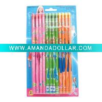 Wholesale pencil ,jumbo wooden colors pencil, natural wooden color pencil