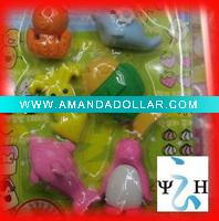 Wholesale newest peomotion all kinds animal eva eraser