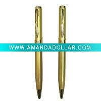 Wholesale golden ballpoint pen for promotion