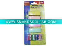 Neon Eraser Set (4+4Pack)