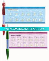 Wholesale 2011-2012 calendar banner flag scroll pen