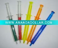 syringe plastic ballpoint Pen