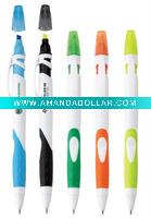 Wholesale Promotional Highlighter Ball Pens
