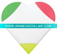 Wholesale Heart shaped highlighter